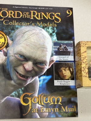 Eaglemoss Lord of the Rings #9 Gollum σε καινούργια κατάσταση
