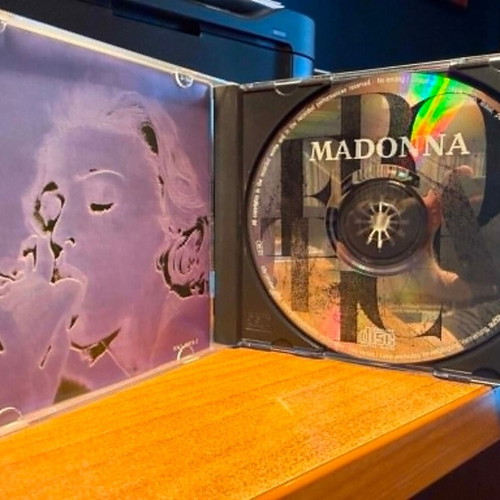 Madonna Erotica CD used, made in Russia