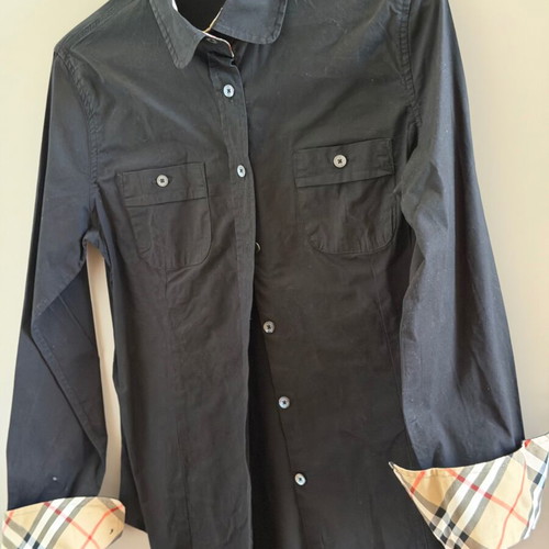 Burberry women's shirt like new, black, size S/M