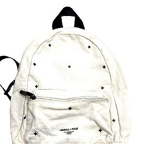 Kendall+Kylie cloth off white backpack
