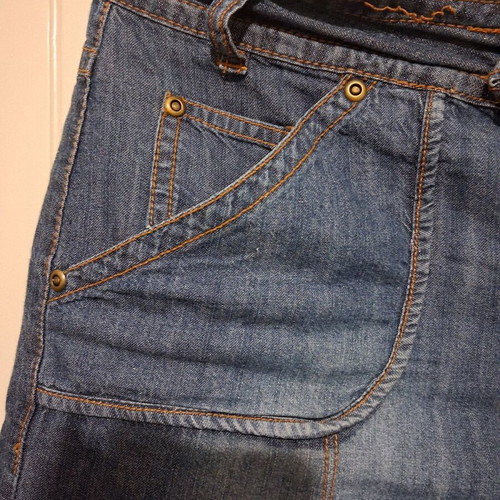 Casual Clothing Denim Skirt A-Line Size 36 Like New