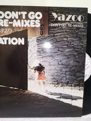 Yaz Don't Go (Re-Mixes) LP used