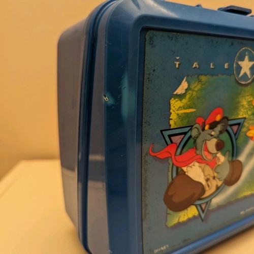 TaleSpin Vintage LunchBox της Aladdin USA 1987 με θερμός, καινούργιο