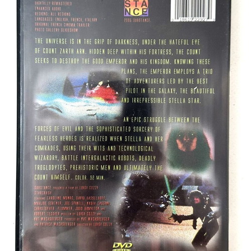 Starcrash DVD like new, science fiction