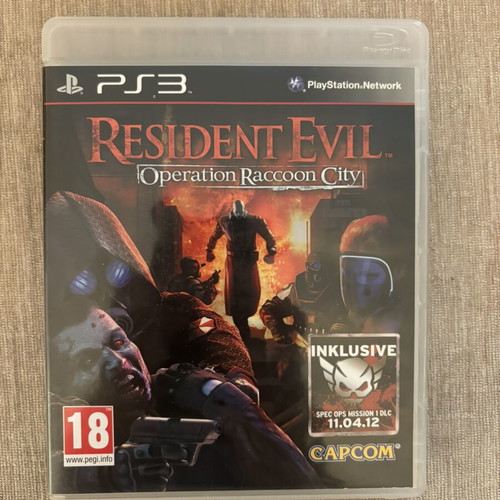 Resident Evil Operation Raccoon City PlayStation 3 used, complete