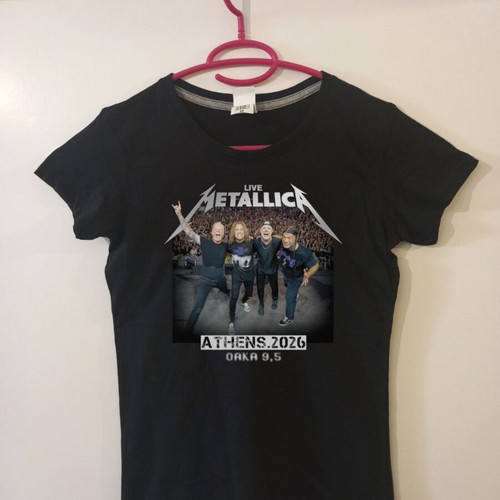 Metallica Athens 2026 T-shirt new, black, XXL