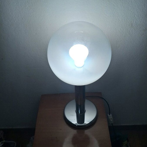 Table Lamp Targetti Sankey vintage Space Age, excellent condition