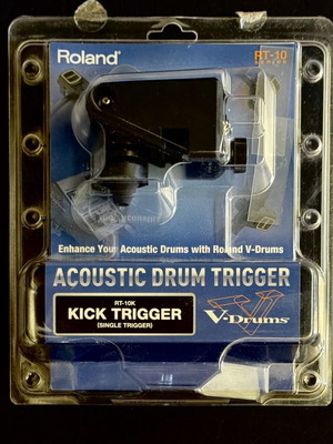 Roland RT-10 Kick Trigger new, sealed acoustic drum