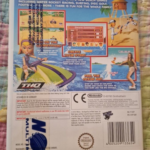 Big Beach Sports 2 Wii game