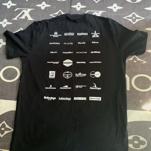 Balenciaga T-shirt new, size L, black