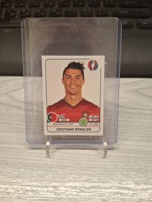 Panini UEFA Euro 2016 Cristiano Ronaldo sticker new