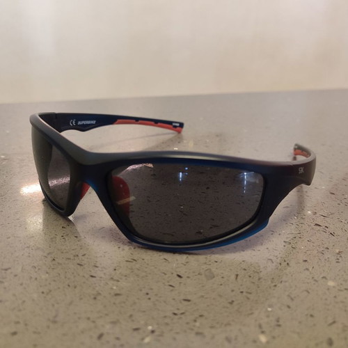 Superbike Polarized sunglasses new with case