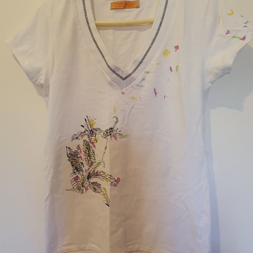 Freesoul Women's Blouse S New White