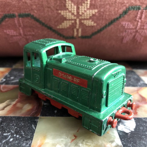 Matchbox Lesney Shunter Green Train Engine No 24, vintage 1978