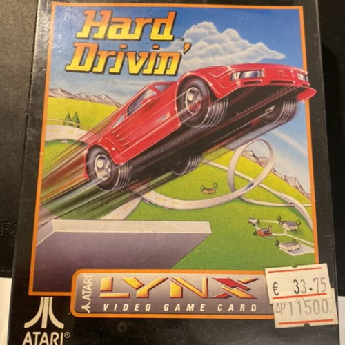 Atari Lynx Hard Drivin' racing game brand new sealed rare