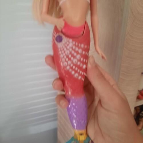 Barbie The Pearl Princess Lumina mermaid doll with transforming tail (2014)