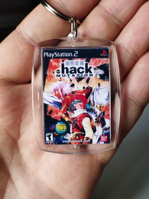 .hack Part 2 Mutation PlayStation 2 acrylic keychain