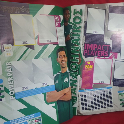Panini Super League 2025 - 2026 Album new