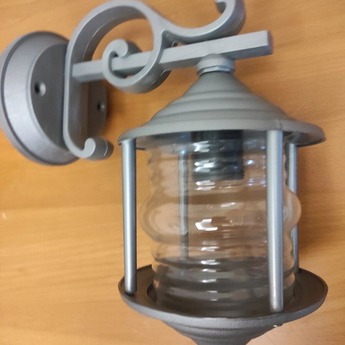 Plastic wall lantern
