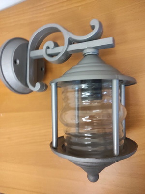 Plastic wall lantern