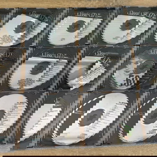 12 CD's του περιοδικού Classic CD 1990