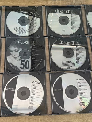 12 CD's του περιοδικού Classic CD 1990