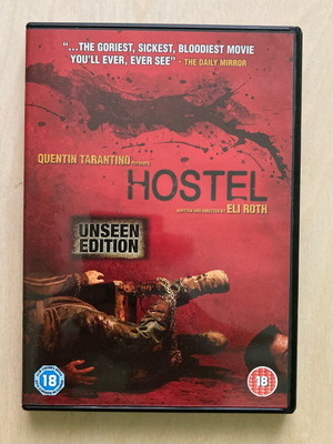 Hostel Unseen Edition DVD σαν καινούργιο, αγγλόφωνο χωρίς ελληνικούς υπότιτλους