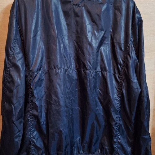 Windbreaker jacket blue metallic size XXL like new