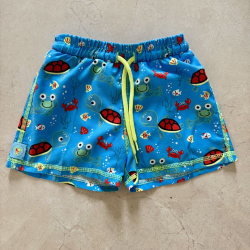 Tortue swim shorts like new, size 92 cm, blue, 2 years