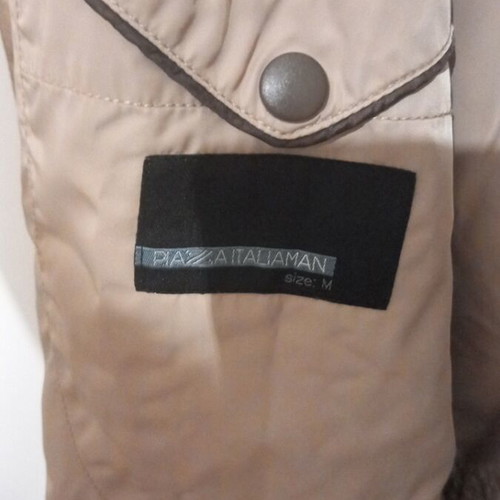 Jacket beige windproof blazer size M like new