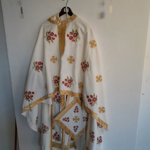 Priestly robe new with beautiful embroidery