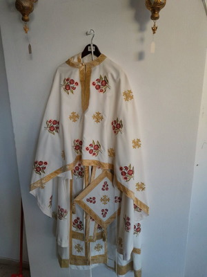 Priestly robe new with beautiful embroidery