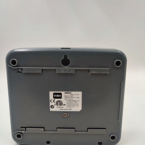 Toro DDC6 Digital 6-Station Sprinkler Controller like new 220V