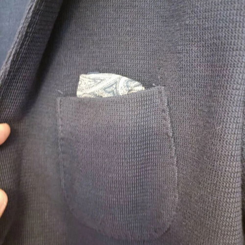 Mango blue jacket used, size Large