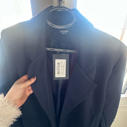 Blue dark blazer new Decoro