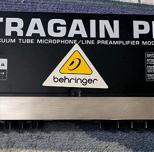 Behringer MIC2200 V2 Ultragain Pro Προενισχυτης