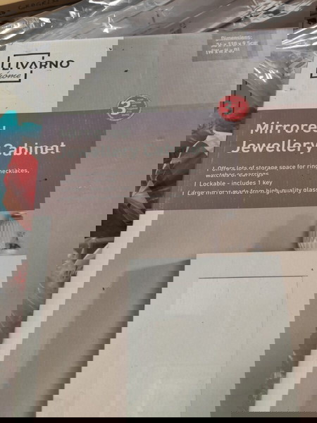 Ντουλάπι κοσμημάτων με καθρέφτη Livarno LIDL