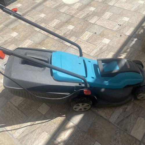 Gardena PowerMax 32E Electric Lawn Mower used, 1200 W, 32 cm cut width