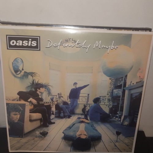 Oasis Definitely Maybe βινύλιο σαν καινούργιο, σφραγισμένο