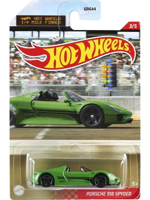 Hot Wheels Porsche 918 Spyder 1:64 Die-Cast Model New