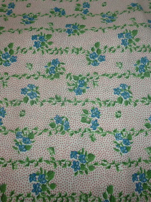 Vintage acrylic fabric 60s new