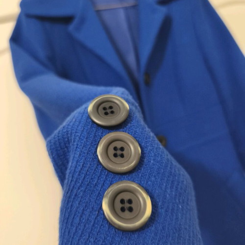 Women's wool coat Paranoia blue size M like new