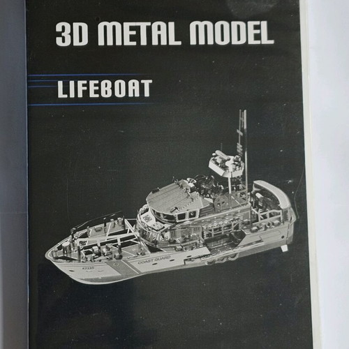 Σετ μεταλλικών παζλ 3D Ο Ιπτάμενος Ολλανδός και Σωσίβια Λέμβος καινούργιο