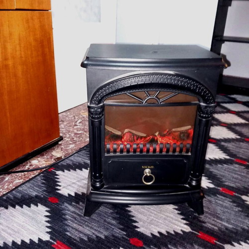 VICKO BLT-999B-2 Electric Fireplace used with flame effect and thermostat