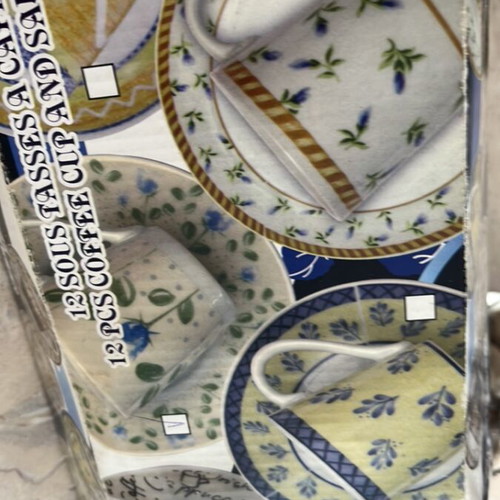 Porcelain coffee set new