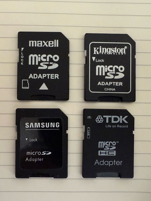 Σετ από 4 SD adapters