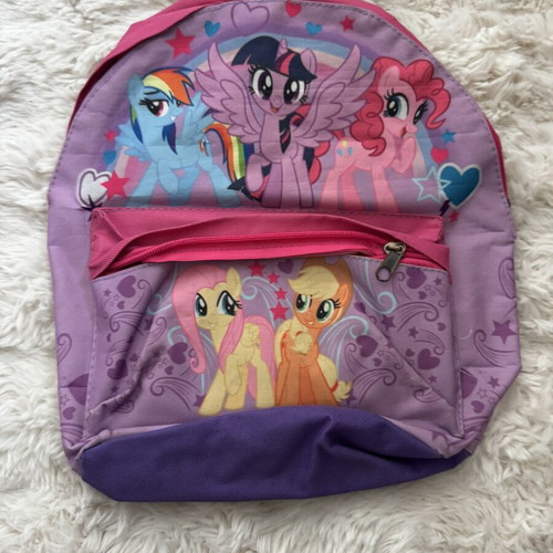 My Little Pony children's backpack used, pink, adjustable straps