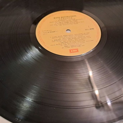 RAVEolution 1995 LP electronic compilation like new