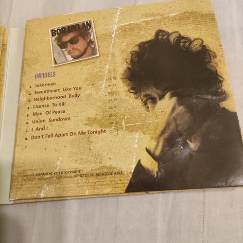 Bob Dylan The Rolling Stone 5 CD collection used, folk