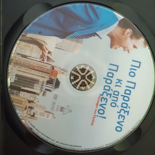 Stranger Than Fiction DVD used, comedy with subtitles